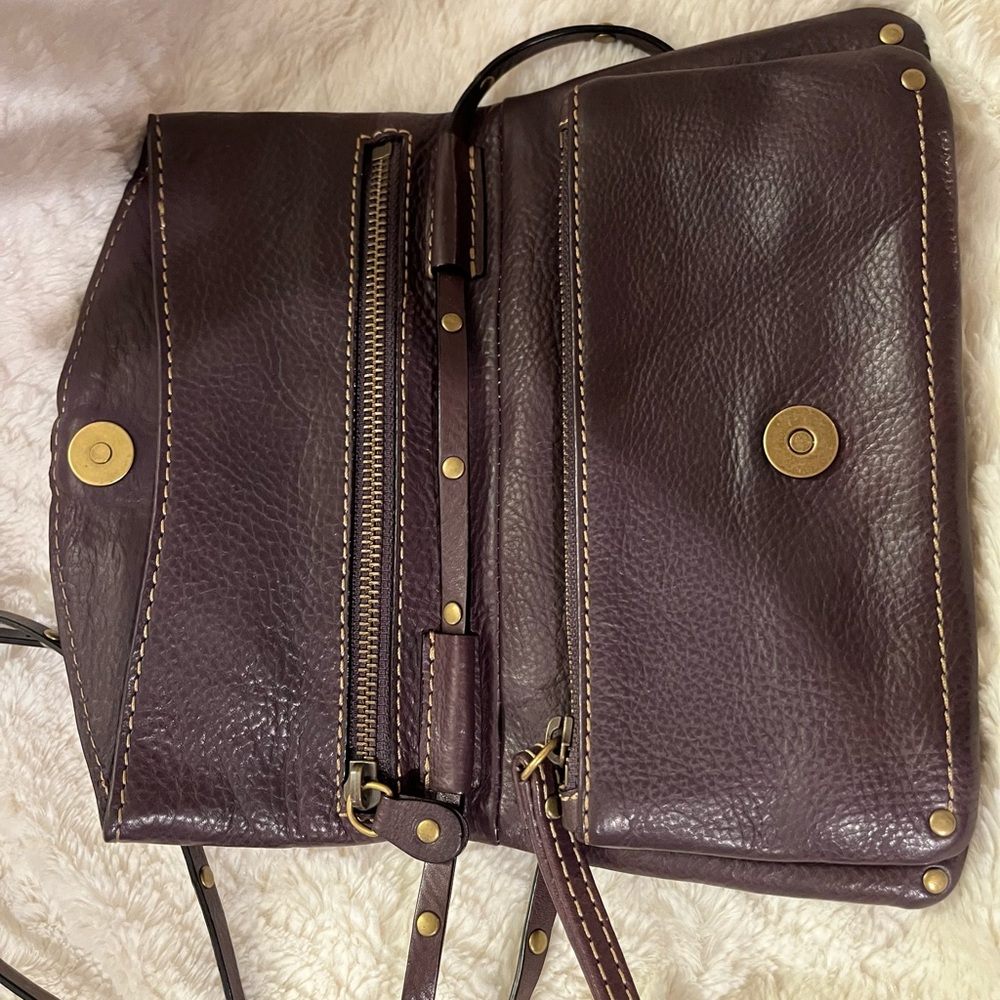 Frye Dark Brown Leather Crossbody Bag - Picture 5 of 14